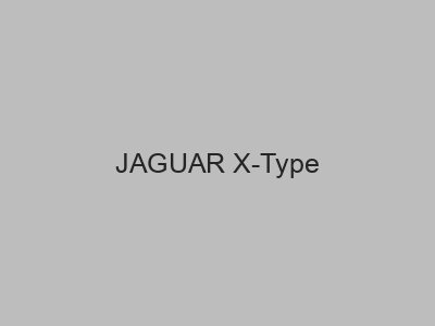 Enganches económicos para JAGUAR X-Type